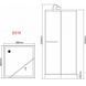 Душовий бокс квадратний без даху Grace  SLD-319W 90х90х195  SLD-319W фото 3
