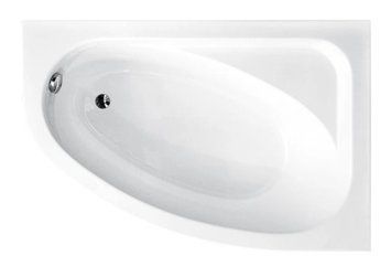 Ванна акрилова CORNEA 140х80 Права (соло) без ніг 00000008434 фото