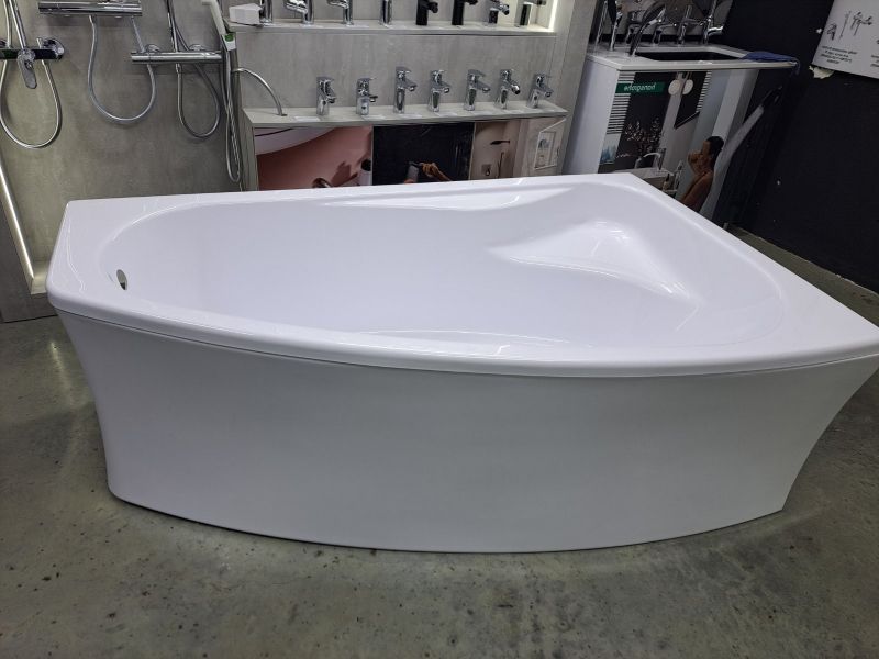 Ванна кут. 170х100 R BathMix ноги обудова 21066 фото