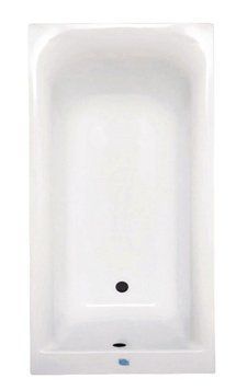 Ванна 160х75 BathMix пряма ноги 21069 фото