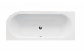 Ванна акрилова AVITA SLIM 180х80 ліва (соло) без ніг NAVARA60194 фото