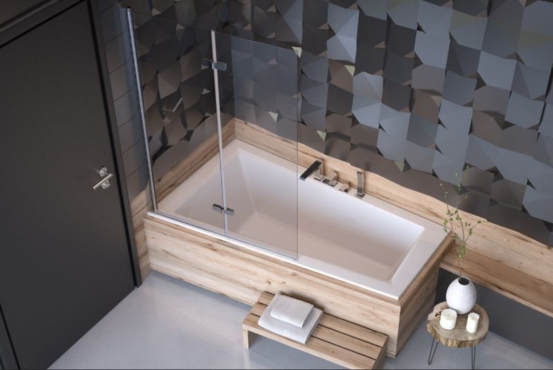Ванна акрилова INTIMA SLIM 150х85 Ліва (соло) без ніг NAVARA38284 фото