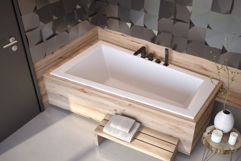 Ванна акрилова INTIMA SLIM 150х85 Ліва (соло) без ніг NAVARA38284 фото