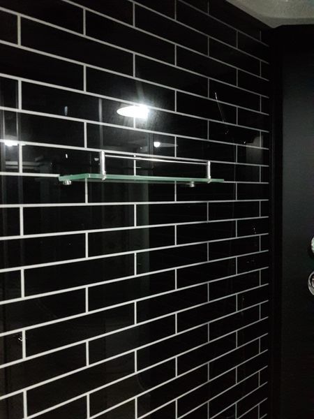 Гідробокс 90х90 см півкруглий Bathmix BMS BRG-90/42 скло сіре 4 мм з глибоким піддоном профіль чорний 16788 фото