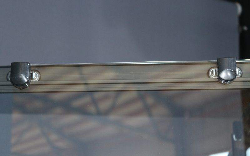 Душова кабіна 90х90 см квадратна BathMix BM AQUA 211 скло прозоре 6 мм без піддону профіль чорний 23317 фото