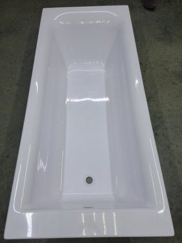 Ванна 170х75 BathMix пряма ноги 154 фото