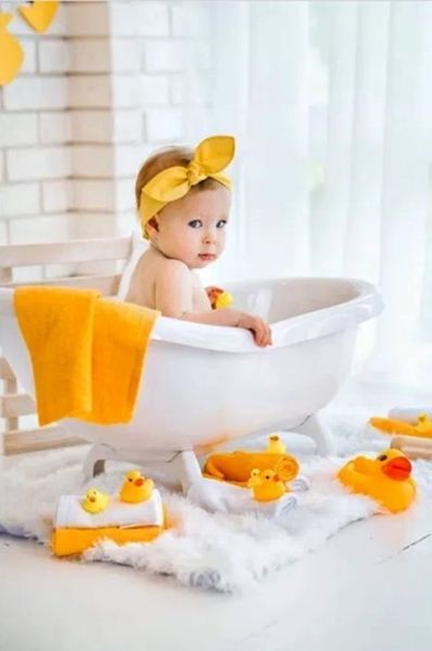 Ванна акрилова OTYLIA BABY ретро 85х47 з білими ногами NAVARA14418 фото